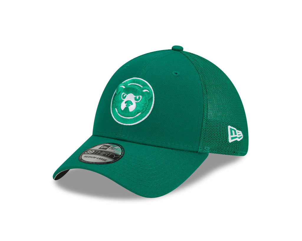 Men's New Era Green Chicago Cubs St. Patrick's Day 39THIRTY Flex Hat