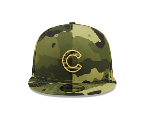 New Era 2021 MLB Armed Forces Day 9Fifty 950 Snapback Adjustable Hat - Camo