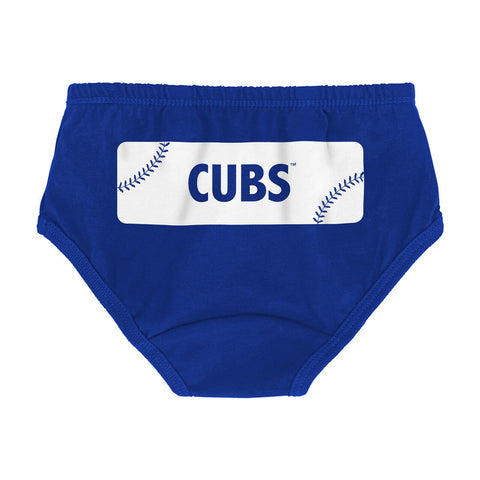 Women's New Era Royal Chicago Cubs Baby Jersey Cropped Long