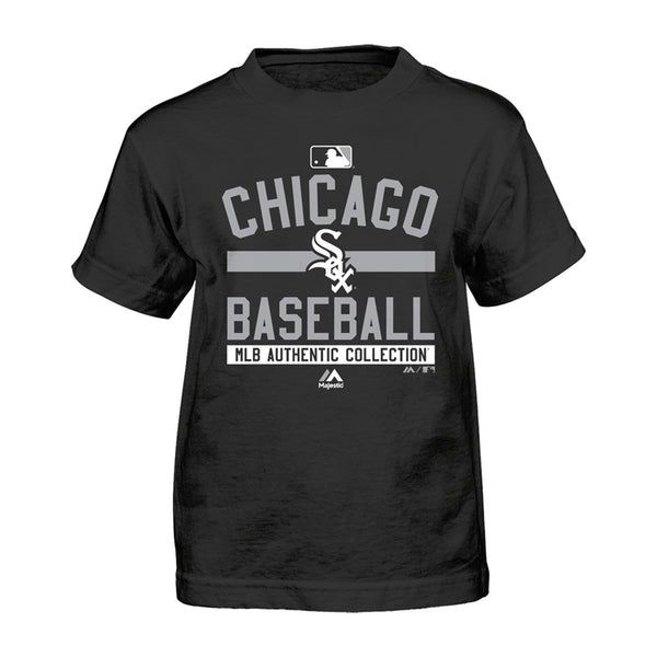Chicago Cubs MLB Baseball Men’s Majestic Red T-Shirt Medium Good Condition