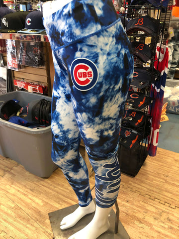 Chicago Cubs Women's Tie-Dye Leggings