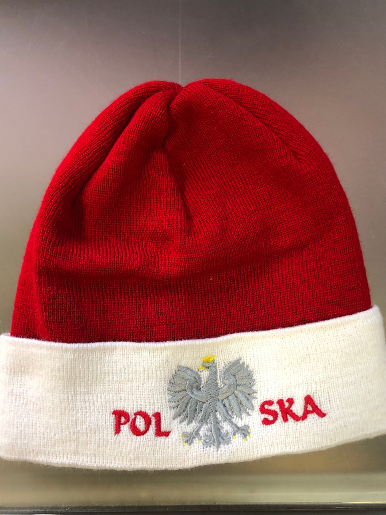 Polska Polish Eagle Embroidered Adjustable Hat - Navy/ from Poland