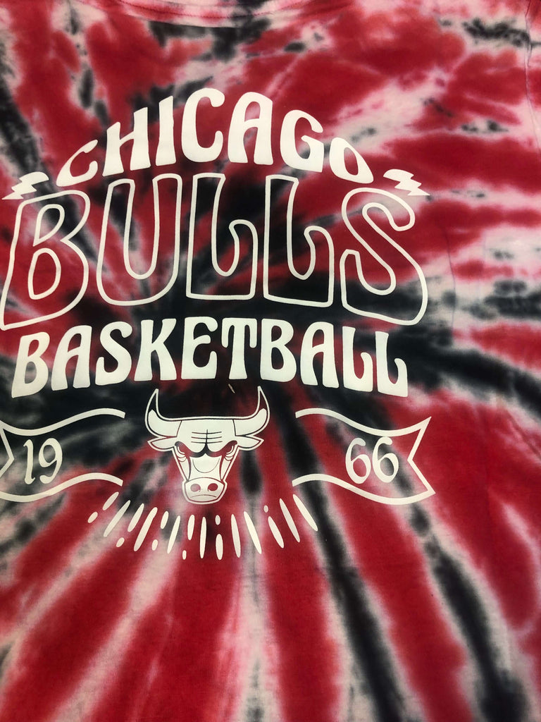 Chicago Bulls Youth Tie Dye T-Shirt