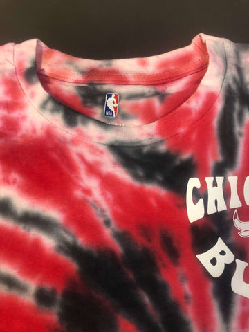 Youth Black Chicago White Sox Tie-Dye T-Shirt Size: Large