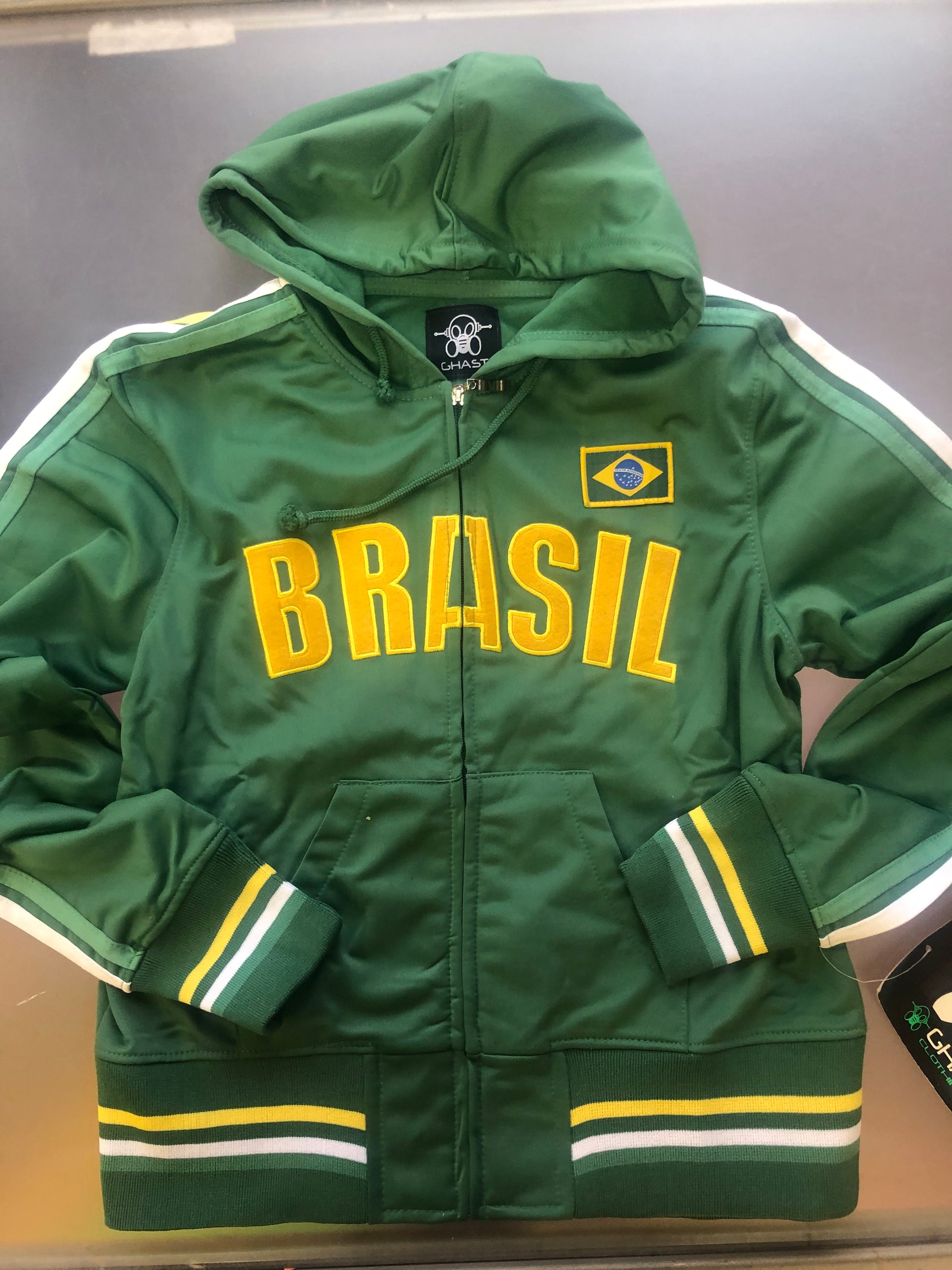 brazil track jacket