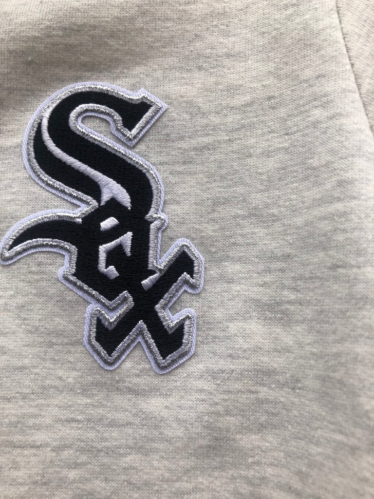 New Era Men's Heather Gray Chicago White Sox Throwback Classic Pullover  Sweatshirt