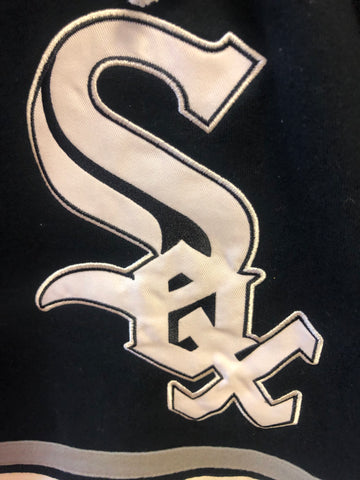 Chicago White Sox Men's 47 Brand Black Pullover Jersey Hoodie - XL