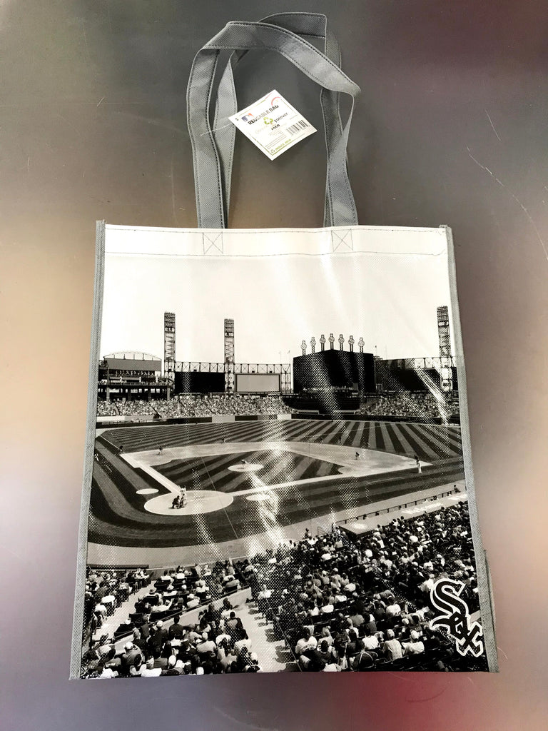 Chicago White Sox Baseball Lined Reversible Reusable Tote 