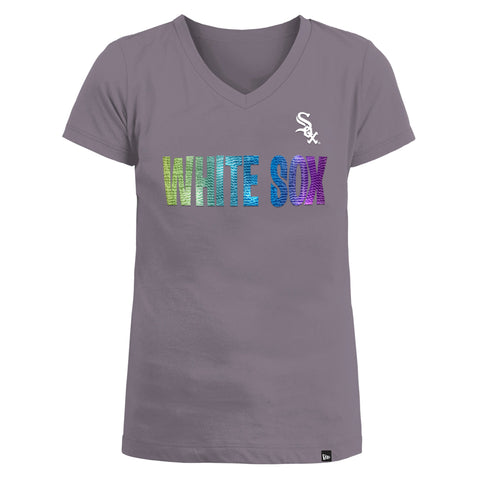 White Sox Boys Black Logo T-Shirt-9997-9999 (X-Small)