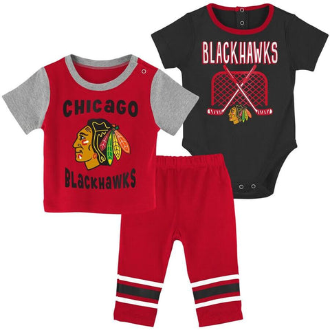 BabyFanatic Pacifier 2-Pack - NHL Chicago Blackhawks - Officially Licensed  League Gear