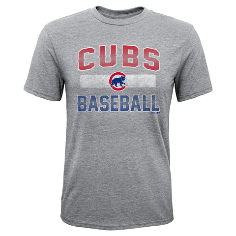 Youth Chicago Cubs Royal Stealing Home T-Shirt