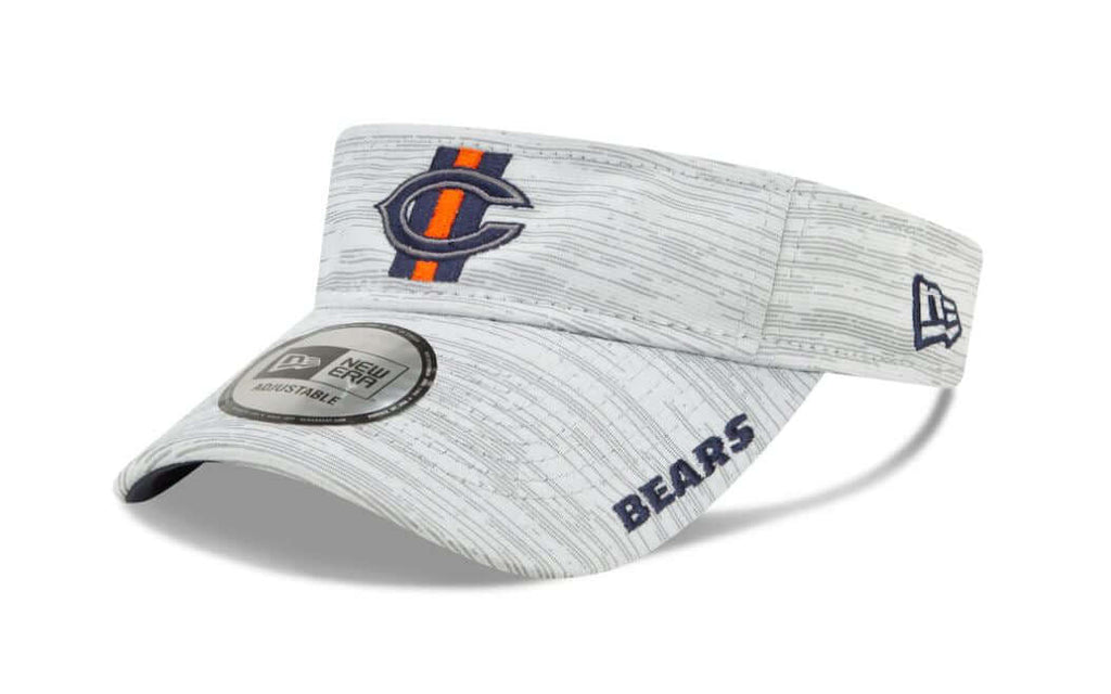 Men's New Era Heathered Gray/Navy Chicago Bears 2022 Sideline