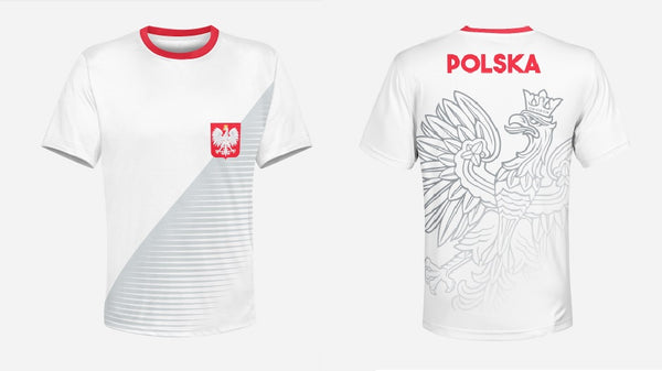 Polska Eagle Children's Soccer Jersey Shirt