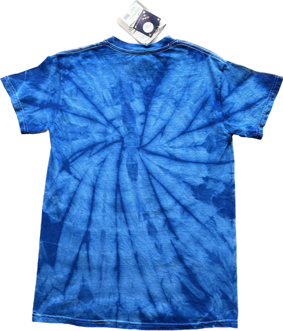 Youth Royal Chicago Cubs Tie-Dye T-Shirt